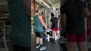 Wholesome Gym Moment
