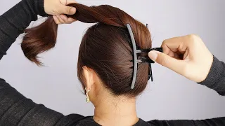 Easy Juda Bun Hairstyle For Summer 2024 - Stylish Bun Hairstyle With Clutcher