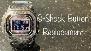 G-Shock Square Button Replacement Swap GWB5600 DW5600 GW5000 and more