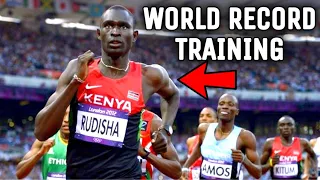 DAVID RUDISHA TRAINING - 800m Training