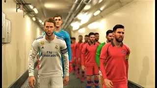 PES 2019 | L.MESSI vs REAL MADRID | Gameplay PC