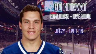Vancouver Canucks - Bo Horvat 2017 Goal Horn (Live Audio)