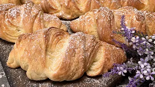 Incredible recipe for Spanish croissants “Pan de Manteca”!An easy way to croissant