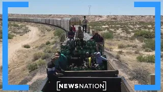Migrants risk ‘Train of Death’ on journey to U.S.-Mexico border | NewsNation Now