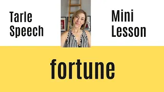 How to Pronounce FORTUNE - #SHORTS Quick English Pronunciation Mini Lesson