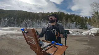 Making a Legacy in Neihart Montana - Plein Air Painting
