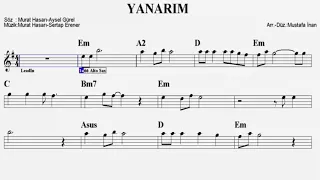 YANARIM--Em--(Play Along)--:Guitar,Keyboard,Violin,Flute,Melodica,Ukulele,Recorder.