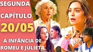 A INFÂNCIA DE ROMEU E JULIETA - Capítulo 271 - SEGUNDA 20/05 - Resumo da novela hoje completo