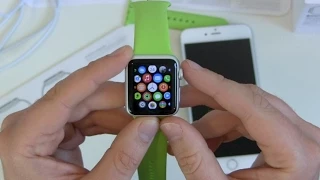 Apple Watch einrichten und erster Eindruck