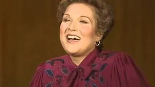 Interview with Marilyn Horne discussing Rossini and L'Italiana in Algeri (1985)