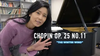 Working with Patterns and Structure: Chopin Op  25, No  11 "The Winter Wind"