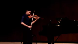 Jeffrey Liu plays J.S. Bach - Partita No. 2 in D minor - Chaconne