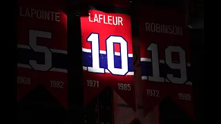 Canadiens honour Lafleur with ceremony at Bell Centre