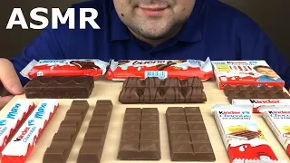 ASMR KINDER DESSERT PARTY (Eating Sounds) *Mukbang* NO TALKING