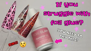 "THE" TRANSFER FOIL GEL YOU NEED IN YOUR LIFE! | TOBE GLAM FOIL KIT & NUDE/PINK GEL POLISH SET