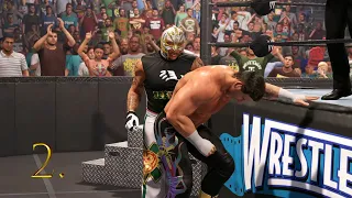 Rey Mysterio VS Eddie Guerrero | Wrestlemania 21 | WWE 2K Showcase(Part 2) | WWE 2K22