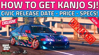 Dinka Kanjo SJ Release Date, Price, How To Get NEW Honda Civic Blista in GTA 5 Online! Where To Buy