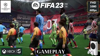 [1080p/60fps] FIFA 23 - XBOX SERIES S - GAMEPLAY - ATLÉTICO vs REAL MADRID - CHAMPIONS LEAGUE