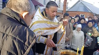 Двунадесятый праздник Богоявления отмечен в Свято-Покровском приходе г.Апшеронска.