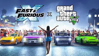 Fast X Brazil Drag Race Scene - Remake in GTA 5