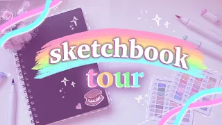 ❤︎ Sketchbook Tour 2022 ❤︎ // art style evolution 🌸🌱