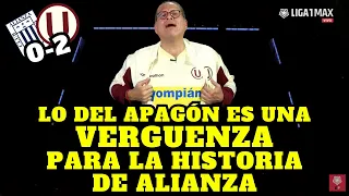 PHILLIP BUTTERS se VUELVE LOCO con EL APAGÓN de ALIANZA LIMA VS UNIVERSITARIO (0-2) | U campeón