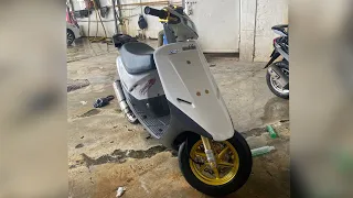 Honda Dio af18 125 test