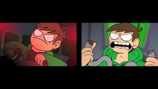 Eddsworld - Space Face Part 1 And 2 Side By Side