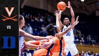 Virginia vs. Duke Women's Basketball Highlights (2021-22)