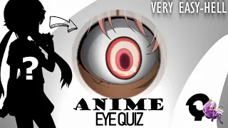 ANIME EYE QUIZ | 35 Eyes (Very Easy-Hell)