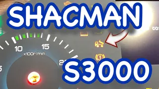 Горит поднятый кузов SHACMAN