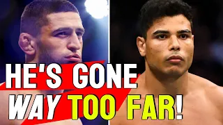 "I will make Costa cry" Khamzat Chimaev vs Paulo Costa - UFC 294