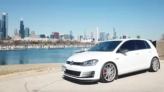 Volkswagen Golf GTI . Это лучший автомобиль в своём классе за такие деньги .чипованный гольф.