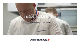 Air France launches its new "signature" menus in Premium Economy with Frédéric Simonin