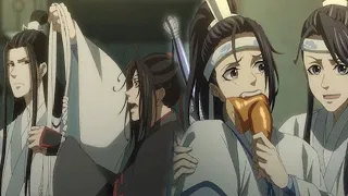 蓝湛用抹额绑魏无羡回房亲热，孩子们的下巴都快惊掉了【魔道祖师28-1TheFounderOfDiabolism modaozushi】