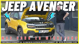 Jeep Avenger | Test | Fahren  Laden  Reichweite | Haarlammert