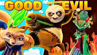 Kung Fu Panda 4 Characters: Good to Evil 🐼🦎