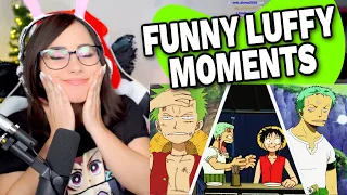 Luffy & Zoro Hilarious moments for 9 minutes straight | Bunnymon REACTS