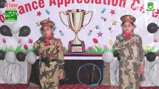 kabhi percham mein lipte hain students performance by pgs