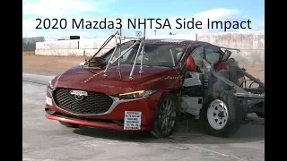 2020-2021 Mazda3 Sedan / Hatchback NHTSA Side Impact