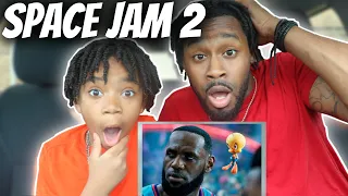 Father & Son Reaction to Space Jam 2: A New Legacy Movie Trailer