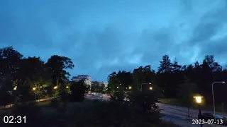 Timelapse 24 Hours in 6 minutes 240x speed Stockholm