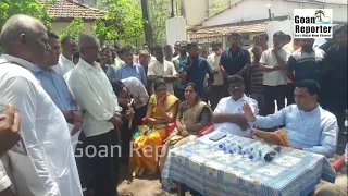 Goan Reporter News: CM Dr. Pramod Engages with Savordem Locals, Addresses Their Concerns