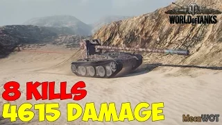 World of Tanks | Grille 15 | 8 KILLS | 4615 Damage - Replay Gameplay 1080p 60 fps