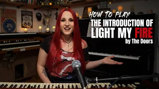 How to play the introduction of Light My Fire (The Doors)