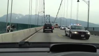 April 11, 2012 - Lions Gate Bridge accident