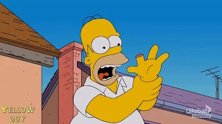 The simpsons - Homer eats his own finger!