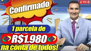 DIÁRIO OFICIAL: PRIMEIRA PARCELA DE R$ 1.980,00 SERÁ DEPOSITADA PARA APOSENTADOS - CONFIRA AS DATAS!