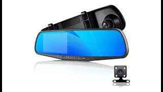 ANYTOP Mirror Dash Cam Rear View Mirror Camera
