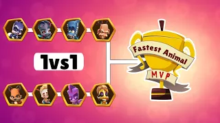 WHO IS THE NEW FASTEST CHARACTER? 1vs1 Zooba Tournaments